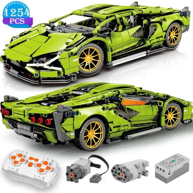 ערכת מכונית מרוץ להרכבה - 1280 חלקים - BenzcraftIL