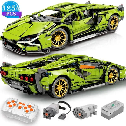 ערכת מכונית מרוץ להרכבה - 1280 חלקים - BenzcraftIL