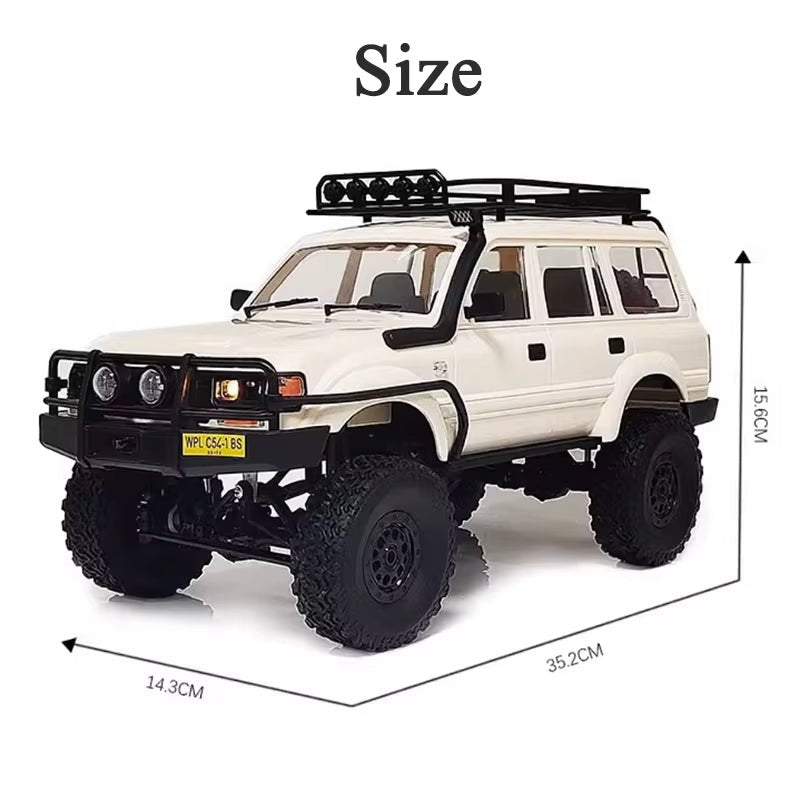 מכונית שטח על שלט 4X4 - מהירה וחזקה - BenzcraftIL