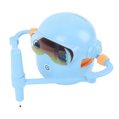 רובוט ציור לילדים עם מסך וכרטיסי לימוד לפעילות חינוכית