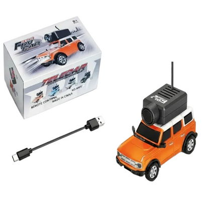 מכונית דריפט RC עם מצלמת FPV במארז עם שלט ואביזרים