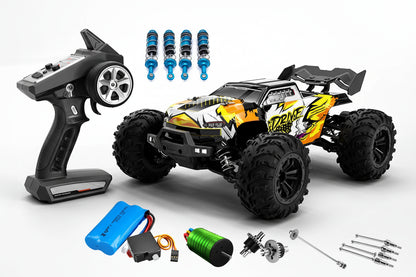 רכב שטח על שלט 4X4 בראשלס 1:16 – 70 קמ״ש