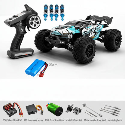 רכב שטח על שלט 4X4 בראשלס 1:16 – 70 קמ״ש