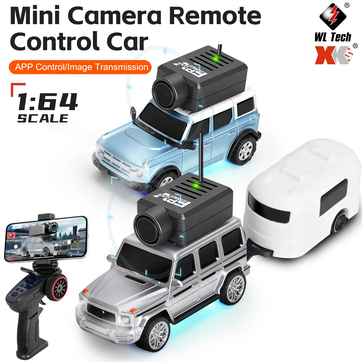 מכונית דריפט RC עם מצלמת FPV עם פירוט תכונות המוצר