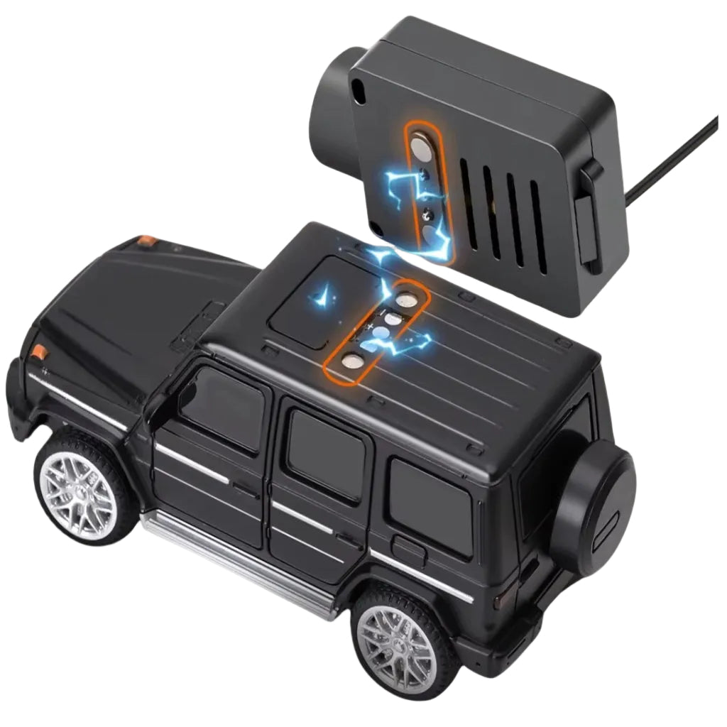 מכונית דריפט RC עם מצלמת FPV בעיצוב קומפקטי ושלט נלווה