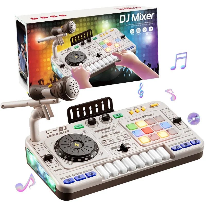 מיקסר DJ לילדים - צעצוע מוזיקלי אלקטרוני - BenzcraftIL