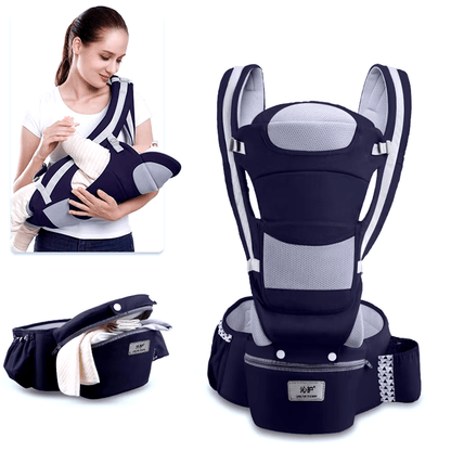 מנשא תינוק Hipseat - נשיאה בטוחה ותמיכה לגב - BenzcraftIL