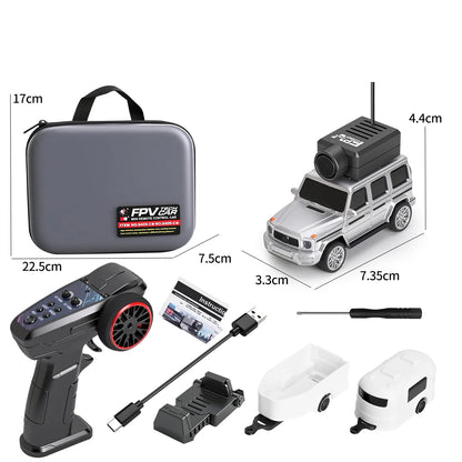 מכונית דריפט RC עם מצלמת FPV - חוויית נהיגה - BenzcraftIL